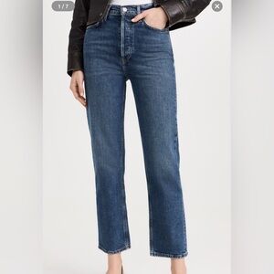 Agolde 90s pinch waist crop jeans